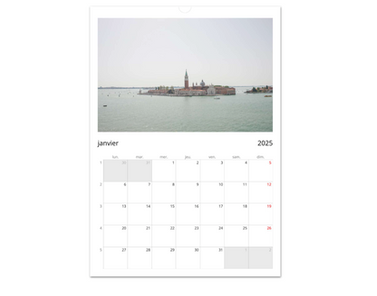 Venice 2025 Calendars